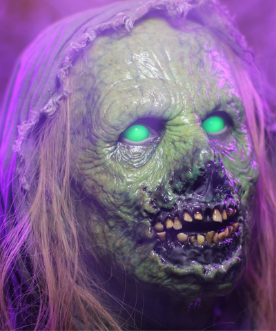 The Ghoul Silicone Mask “Toxic UV Green” Variant