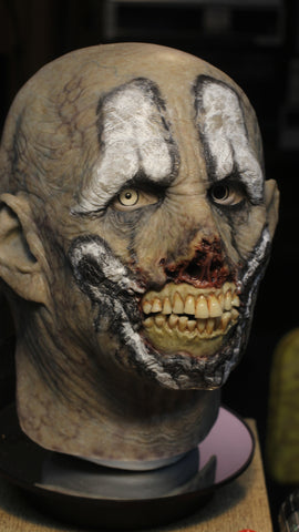 The Ghoul Silicone Mask Clown Zombie Variant