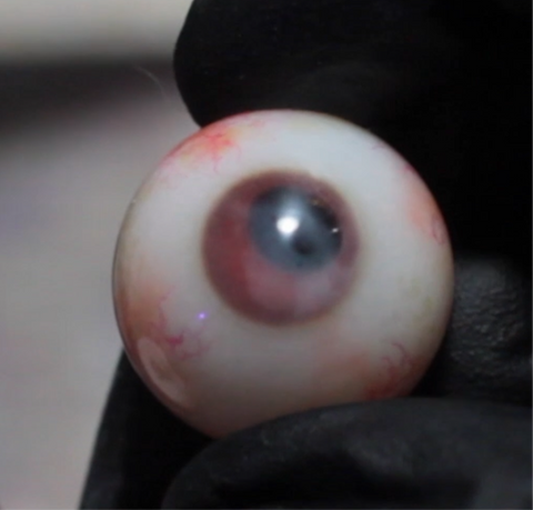 IN STOCK *SINGLE* 26mm Red Zombie Mutant Eye