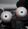IN STOCK SET 26mm Manson Clown Classic White Zombie m Eye Hyper-Realistic Clown Psycho Lunatic Maniac Circus White Zombie Eye Resin Eyes Acrylic Eyes
