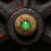 Toxic UV Glow in the dark Green Pupil Cataract Hyper-Realistic Zombie Eyes