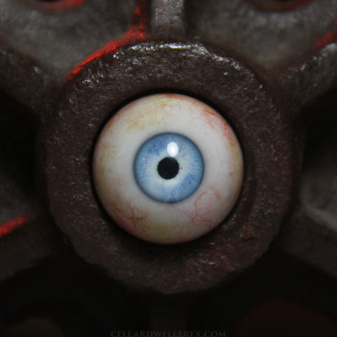 Bright Blue Eyes Hyper-Realistic Human Eye