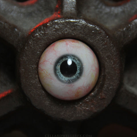 Dilated Blue Eyes Hyper-Realistic Human Eye