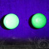 UV Glow Green Marble Eyes