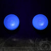 UV Glow White/Purple Marble Eyes
