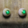 IN STOCK Custom UV Glow Green Iris Creature Zombie Eyes