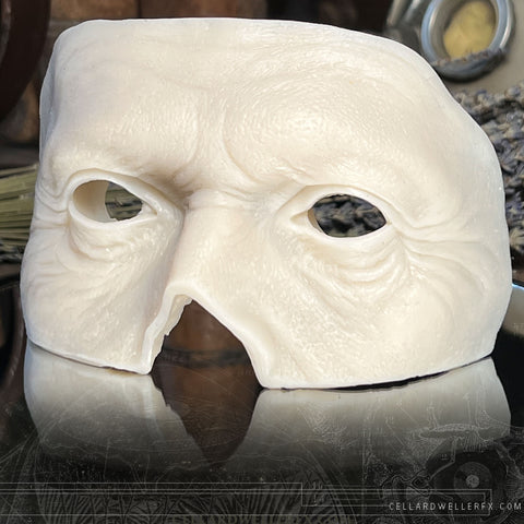 The Watcher Silicone Eye Form Display Mask Unpainted